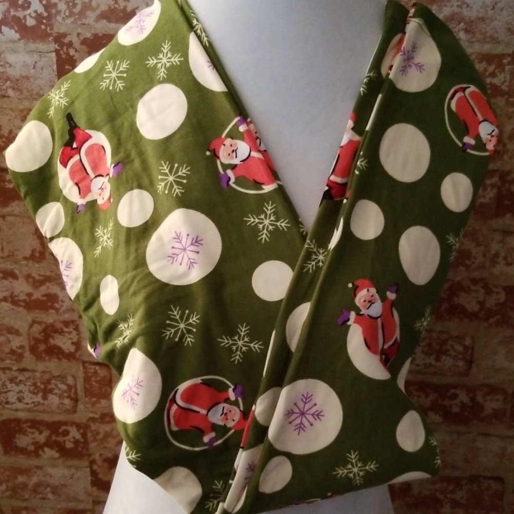 Lularoe Santa claus Christmas TC leggings